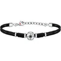 Sector Marine Wind Rose Bracelet Argenté Homme