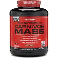 Musclemeds Carnivor Mass, Fondant au Chocolat, 2716g
