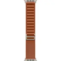 Apple Bracelet Alpine Loop Watch | 44/45/46/49 mm - Taille L - Terracotta / Natural Titanium