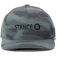 Stance Icon Snapback Cap Gris