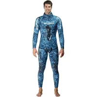 Salvimar Krypsis Ocean101 3 Mm Spearfishing Wetsuit Bleu 3XL Homme