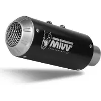 MIVV Mk3 Ktm 125 Duke 2024-2024 Not Homologated Slip On Muffler Argenté Not Homologated