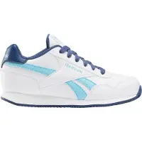 Reebok Baskets Royales Classiques Jog 3.0 Garçon Junior Blanc/Digitalblue/Batik Blue