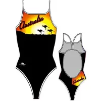 Turbo Australia Sun 2012 Swimsuit Noir S Femme