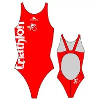 Turbo Triathlon Pro Resist Swimsuit Rouge M Femme