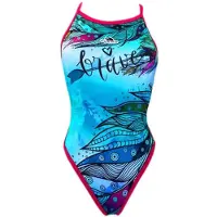 Turbo Brave Revolution Swimsuit Bleu M Femme