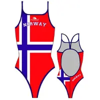 Turbo Norway Swimsuit Rouge,Blanc,Bleu XL Femme