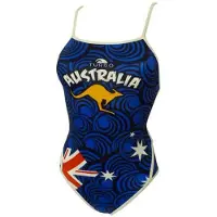 Turbo Australia Swimsuit Bleu 3XL Femme