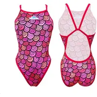 Turbo Mermaid Tail Swimsuit Rose S Femme