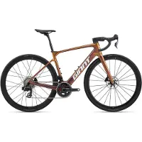 Giant Defy Advanced E+ Elite 1 Force Axs 2026 Road Electric Bike Marron,Doré L / 400Wh