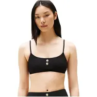 Tommy Hilfiger Uw0uw05815 Bikini Top Noir XL Femme