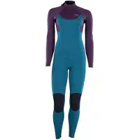 iON Element 4/3 Mm Woman Long Sleeve Back Zip Neoprene Suit Bleu S Femme