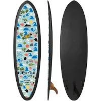 Almond Plez Phez R Series 6´4´´ Surfboard Multicolore 193 cm