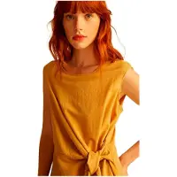 & Me Luana Sleeveless Long Dress Marron 38 Femme