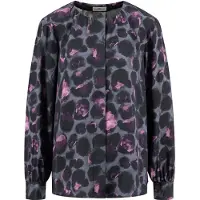 Fynch&Hatton 24111114 Long Sleeve Blouse Gris 38 Femme