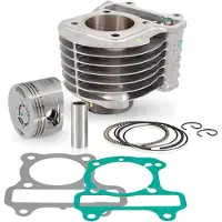Evok Honda Vision 110cc 4s 2v E3 100081280 Cylinder Kit Argenté