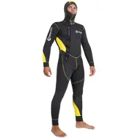 Abysstar Pacific Color Mono 5 Mm Diving Wetsuit Noir M Homme