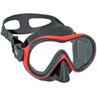Abysstar Kronos Black Diving Mask Noir