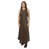 Second female Eddie Sleeveless Long Dress Marron XS Femme