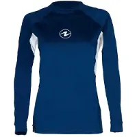 Aqua Lung Lf Long Sleeve Rash Guard Bleu L Femme