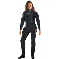 Seac Sub Warm Woman Dry Suit Noir L Femme