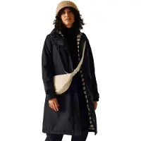 Regatta Orla Long Length Wp Raincoat Noir 40 Femme