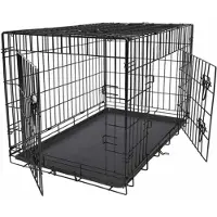 JULIUS K-9 Folding Cage 76x47x53 Cm Noir