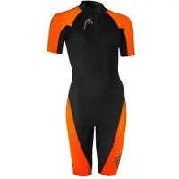 Head Swimming Multix 2.5 Mm Woman Short Sleeve Shorty Orange,Noir XSLO Femme