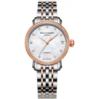 Emile Chouriet 011168l306982 Automatic 3 Atm 30 Mm Woman Watch Doré Femme
