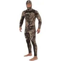 Seac Sub Royal Camo 5 Mm Spearfishing Wetsuit Marron M Homme