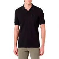 BOSS pour homme. 50555153 Polo Pio 2 noir (L), Casuel, Coton, Manche courte