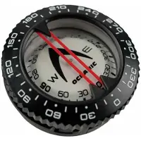 Oceanic Sidescan Ii Bungee Compass Argenté