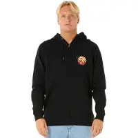 Rip Curl Wettie Passage Icon Full Zip Sweatshirt Noir S Homme