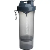 Smartshake Shaker sportif fin + récipient Stormy Grey de 800 ml