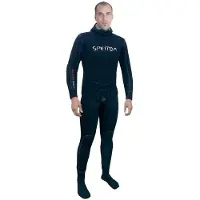 Spetton X-tend Profesional 9 Mm Spearfishing Wetsuit Noir 2XL Homme