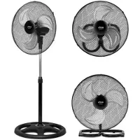Ufesa Ventilateur sur Pied - - OTTAWA - 70W - Électrique - Noir