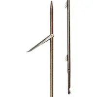 Picasso America Shark Fin 8 Mm Single Flopper Spearshaft Argenté 140 cm