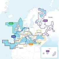 Garmin Naeu628l U.k/ireland&holland Navionics+ Micro Sd/sd Card Map Clair