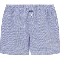Faconnable Vichy Check Boxers Violet M Homme