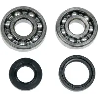 Moose Hard-parts 24-1024 Crank Shaft Bearing&seal Kit Noir