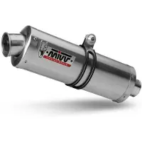 MIVV Oval Honda Xl750 Transalp 2023-24 H.086.lx1 Homologated Slip On Muffler Argenté Homologated