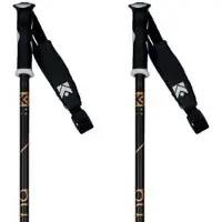 KERMA Elite 4 Black Woman Poles Noir 120 cm Femme