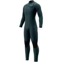 Mystic Majestic 3/2 Mm Long Sleeve Chest Zip Neoprene Suit Gris L Homme