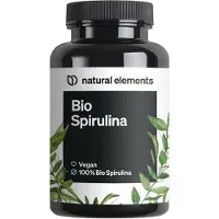 Natural Elements Comprimés de spiruline- 500 comprimés (pour 1 mois)