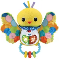 Vtech Bird Of Fabric Melodies And Sensations Spanish Version Multicolore Enfants