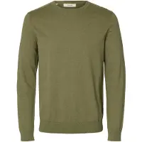 Selected Pull-over 'SLHBERG' olive