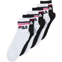 FILA Chaussettes rouge / noir / blanc