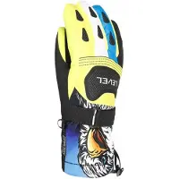 Level Junior Gloves Jaune 11-12 Years Enfants