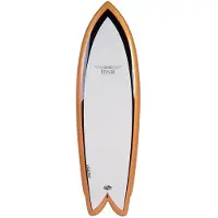 Boardworks Hynson Knight Quad 5´7´´ Surfboard Blanc 170.2 cm