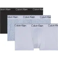 Calvin Klein Lv00nb4409 Trunk Low Rise Boxers 3 Units Multicolore L Homme